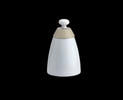 Zásobník na vatu Classic Roble/Blanco