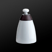 Zásobník na vatu Classic Blanco/Wengue
