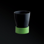 Pohárek Classic Negro/Verde