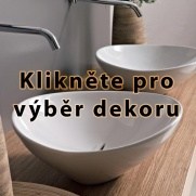 Umyvadlo na desku Afya krokodýl (Etnická kolekce)