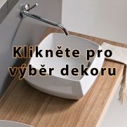 Umyvadlo na desku Hasana krajta bílá (Etnická kolekce)