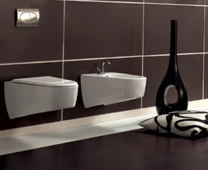 Bidet závěsný  Moby