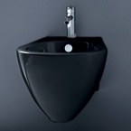 Bidet závěsný Pearl černý