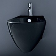 Bidet závěsný  Pearl černý