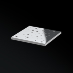 Okrasný rošt Drops 100x100 mm