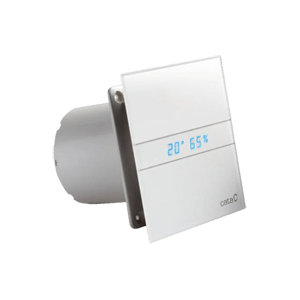 E-100 GTH koupelnový ventilátor axiální s automatem, 8W, potrubí 100mm, bílá