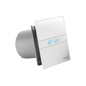 E-100 GTH koupelnový ventilátor axiální s automatem, 8W, potrubí 100mm, bílá