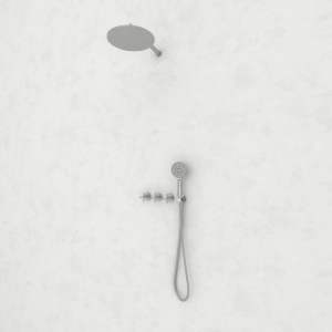 Sprchový set CAE 030 | podomítkový kohoutkový | se závěsnou hlavicí 300 mm
