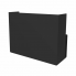 Kovový nástěnný zásobník na papírové ručníky Lugano | černá