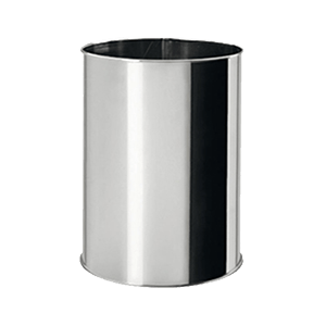 Odpadkový koš bez víka 9l, leštěná nerez