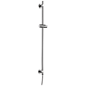Úchytka na ruční sprchu s přívodem vody - tyč | oblá | 700