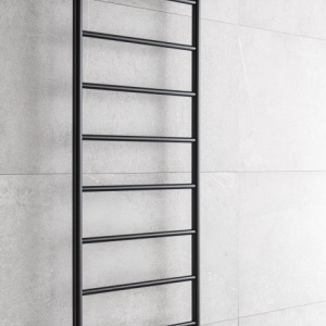 Radiátor Niklas | černá mat | 657 x 1462 | el.připojení vpravo