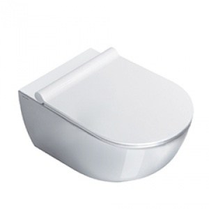 WC SFERA 350 x 540 | závěsné | bílé | bez splachovacího kruhu