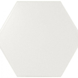 Obklad Scale Hexagon White | 124 x 107 | mat