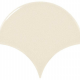 Obklad Scale Fan Cream | 106 x 120 | lesk