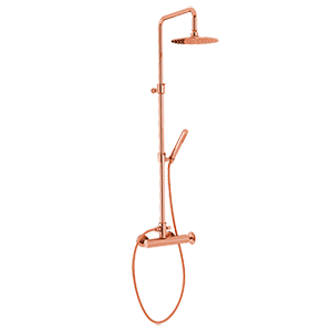 Lever shower set 5th AVENUE | Copper