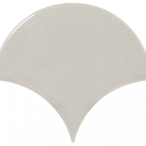 Obklad Scale Fan Light Grey | 106 x 120 | lesk