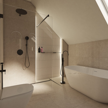 Přírodní koupelna AVORU - visualization