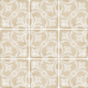 Dlažba Art Nouveau LA RAMBLA BISCUIT | 200x200 | mat