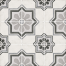 Dlažba Art Nouveau CAPITOL GREY | 200x200 | mat