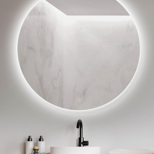 AMBIENTE RONDE SENZOR | Zrcadlo s LED osvětlením po celém obvodu | se senzorem | 1000 | 3000K