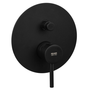 Podomítkový modul dvoucestný | pákový | černá mat | X STYLE