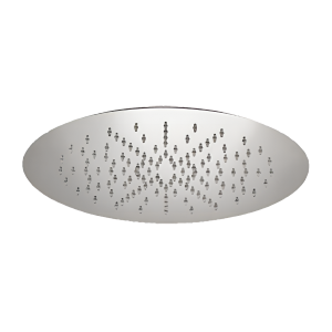 Built- round shower head - Ø 340 | white mattte