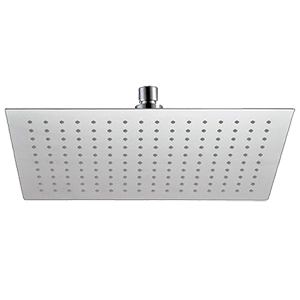 Sprchová hlavice SoffiSlim SQ | závěsná | 330 x 220 mm | obdélníková | leštěná nerez | chrom lesk