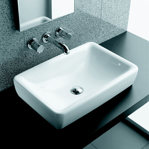 Umyvadlo LAUFEN PRO 600 x 400 x 145 | na desku | bílé LCC