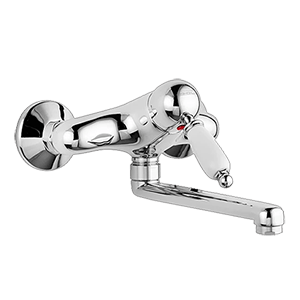 Umyvadlová baterie RETRO | nástěnná | páková