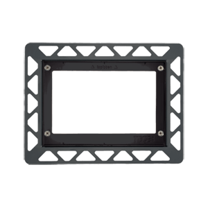 Instalační rámeček pro zapuštěnou montáž | černá