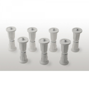 Nožičky pro vaničku POLYSAN z litého mramoru (7ks/sada)