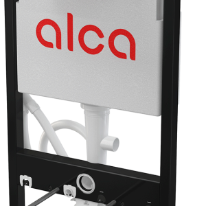 Alcadrain montážní prvek s univerzálním připojení WC s bidetovou funkcí | ovládání zepředu | 1120