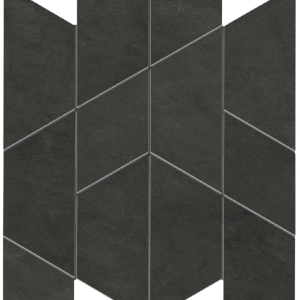 Mosaic Prism Graphite | black | 310x357mm | silk