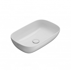 Washbasin T-EDGE | 600x380x160 | White gloss