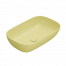 Umyvadlo T-EDGE | 600x380x160 mm | Hořčicově žlutá mat