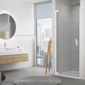 CA1C | Jednokřídlé dveře panty se zdvihovým mechanismem | CADURA | 900 x 2000 | panty vpravo | bílá