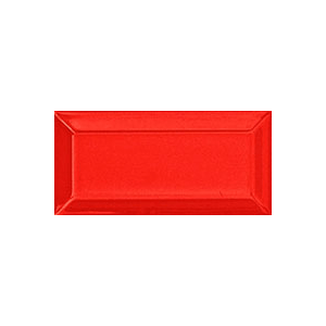 Obklad Biselados Vermelho | červená lesk | 100x200 | lesk