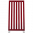 Radiátor Darius | 600x1500 mm | bordó strukturální mat