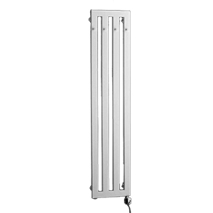 Radiátor Darius s háčky | 326x1800 mm | bílá lesk