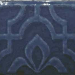 Obklad Stucci Blue Navy Decor | 75x230 | lesk