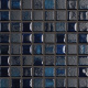 Mozaika Fusion 70 Black & Blue | 18x18mm | lesk