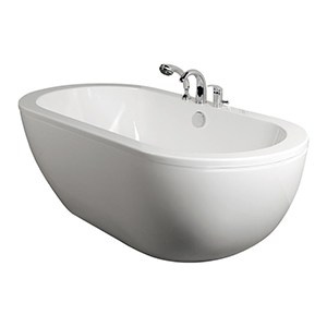 BLANICE volně stojící vana 181x86x58cm, bílá, 295l ( G7800 )