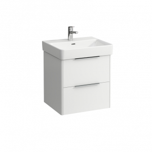 Skříňka Base - 2 x zásuvka | 520 × 531 × 438 | bílá mat