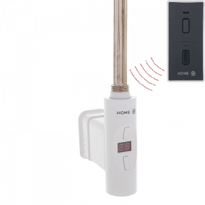 Topná tyč | Home Plus O-profil s dálkovým ovladačem | bílá | 900W | bez připojovacího kabelu