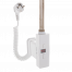 Topná tyč | Home Plus Eco | D-profil | bílá | 300W | s připojovacím kabelem se zástrčkou