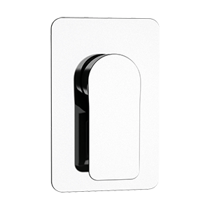 Podomítkový modul jednocestný | pákový | chrom lesk | INFINITY