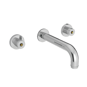 Umyvadlová baterie podomítková | 150 | kohoutková | chrom | 5TH AVENUE | horní díl