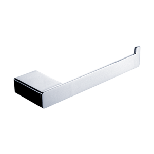 Držák na toaletní papír Kibo bez krytu na jednu roli | chrom