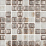 Mozaika Luxor 00 White | 18x18mm | lesk